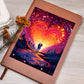 Valentine's Day Art 398 - Vegan Leather Journal