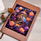 Birds And Floral Design 147 - Vegan Leather Journal