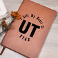 Heart In Utah v01 - Vegan Leather Journal