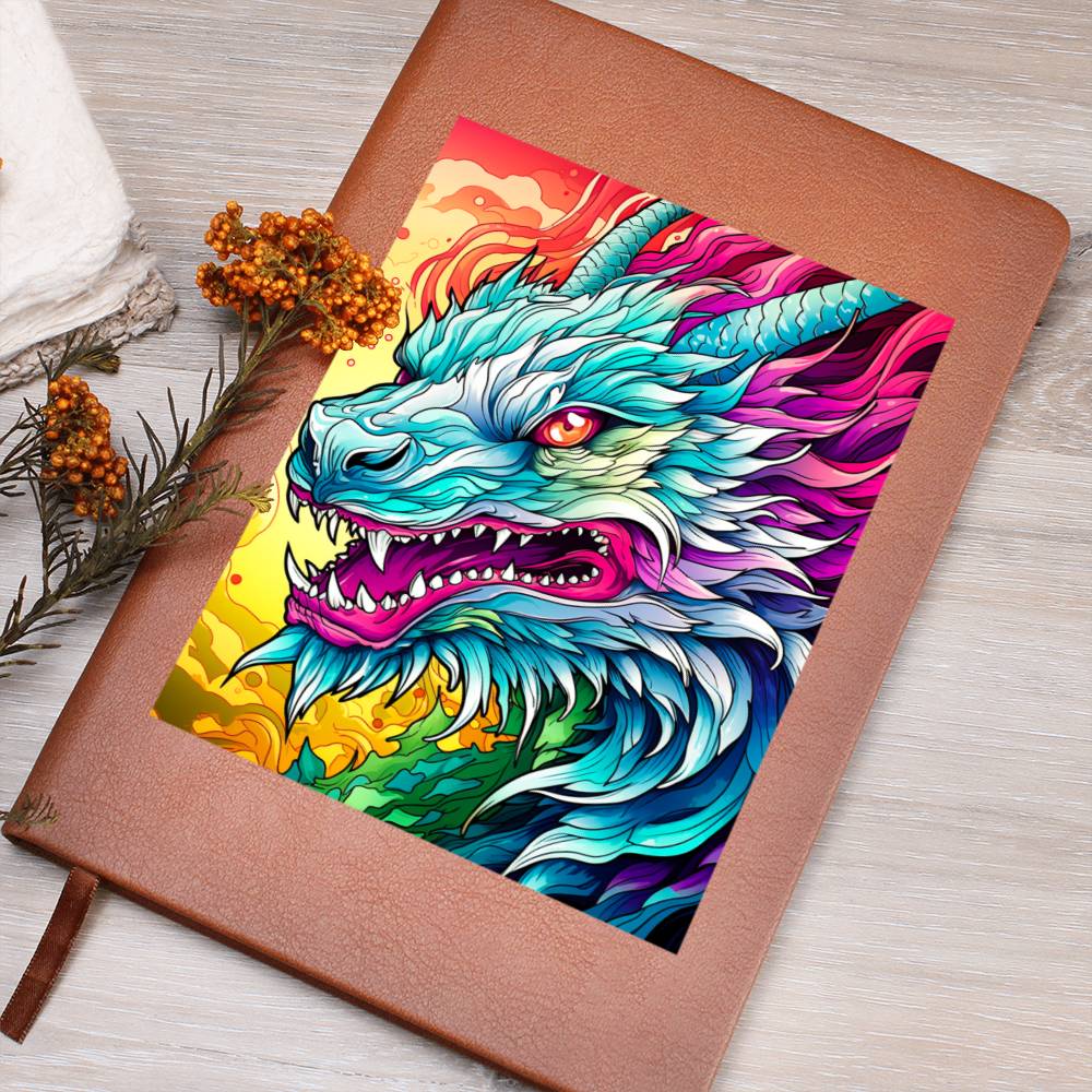 Majestic Dragon 022 - Vegan Leather Journal