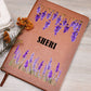 Sheri (Lavender) - Vegan Leather Journal