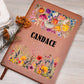 Candace (Botanical Blooms) - Vegan Leather Journal