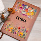 Cythia (Botanical Blooms) - Vegan Leather Journal