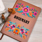 Rosemary (Mexican Flowers 1) - Vegan Leather Journal