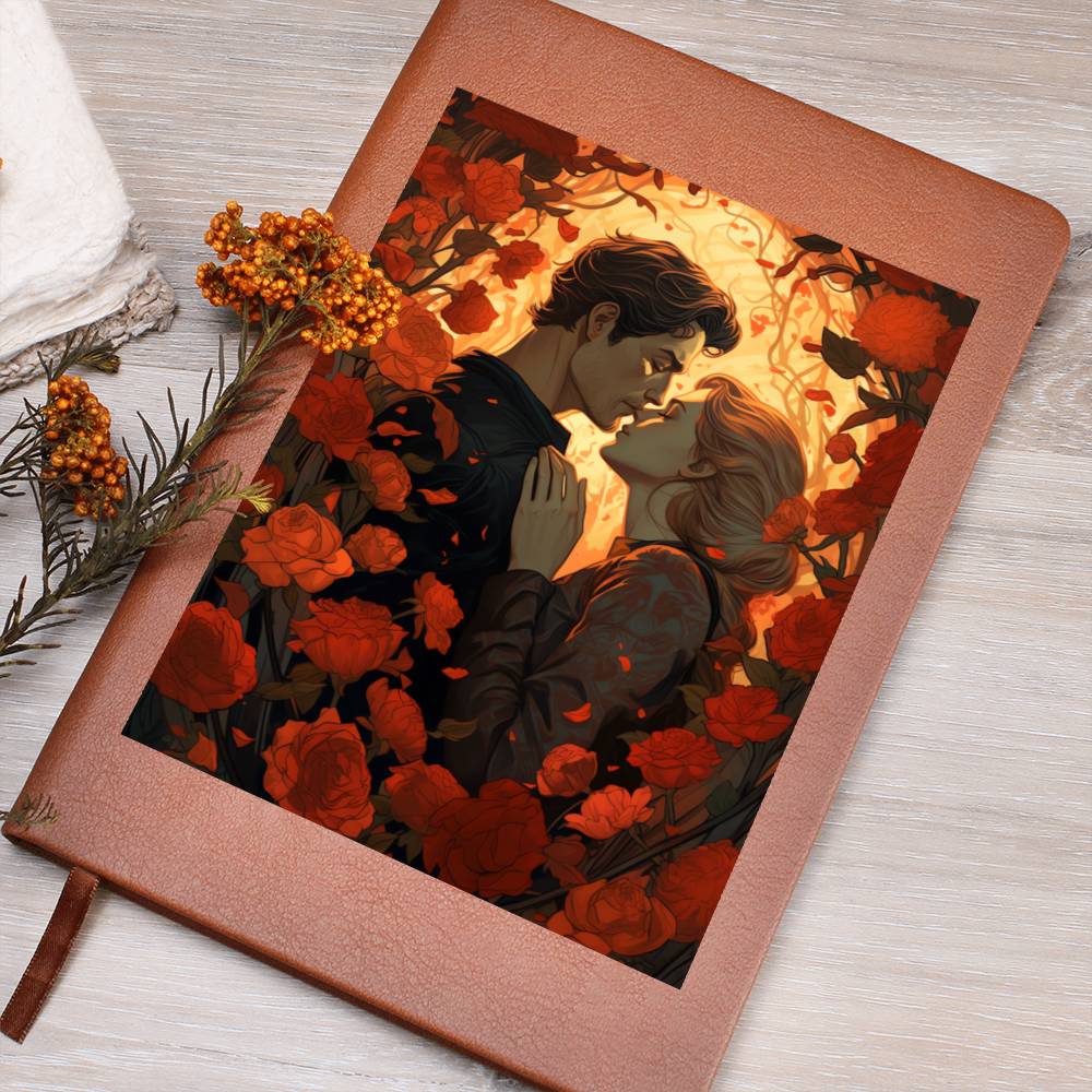 Valentine's Day Art 239 - Vegan Leather Journal