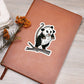 Cute Opossum sticker 108 - Vegan Leather Journal