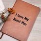 Love My Bossi-Poo v4 - Vegan Leather Journal