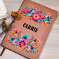 Carrie (Mexican Flowers 2) - Vegan Leather Journal