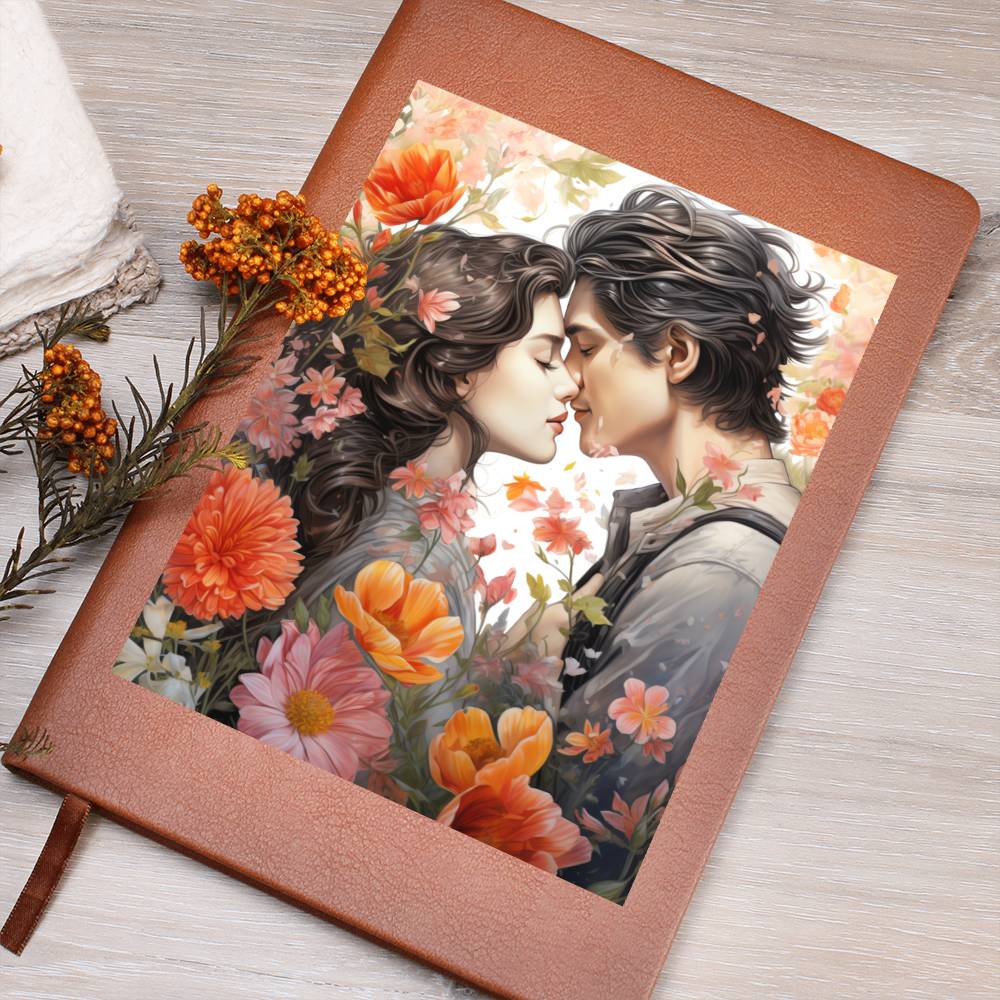 Valentine's Day Art 096 - Vegan Leather Journal