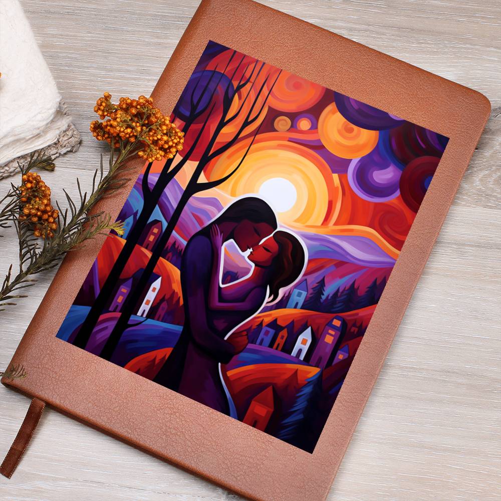 Valentine's Day Art 328 - Vegan Leather Journal
