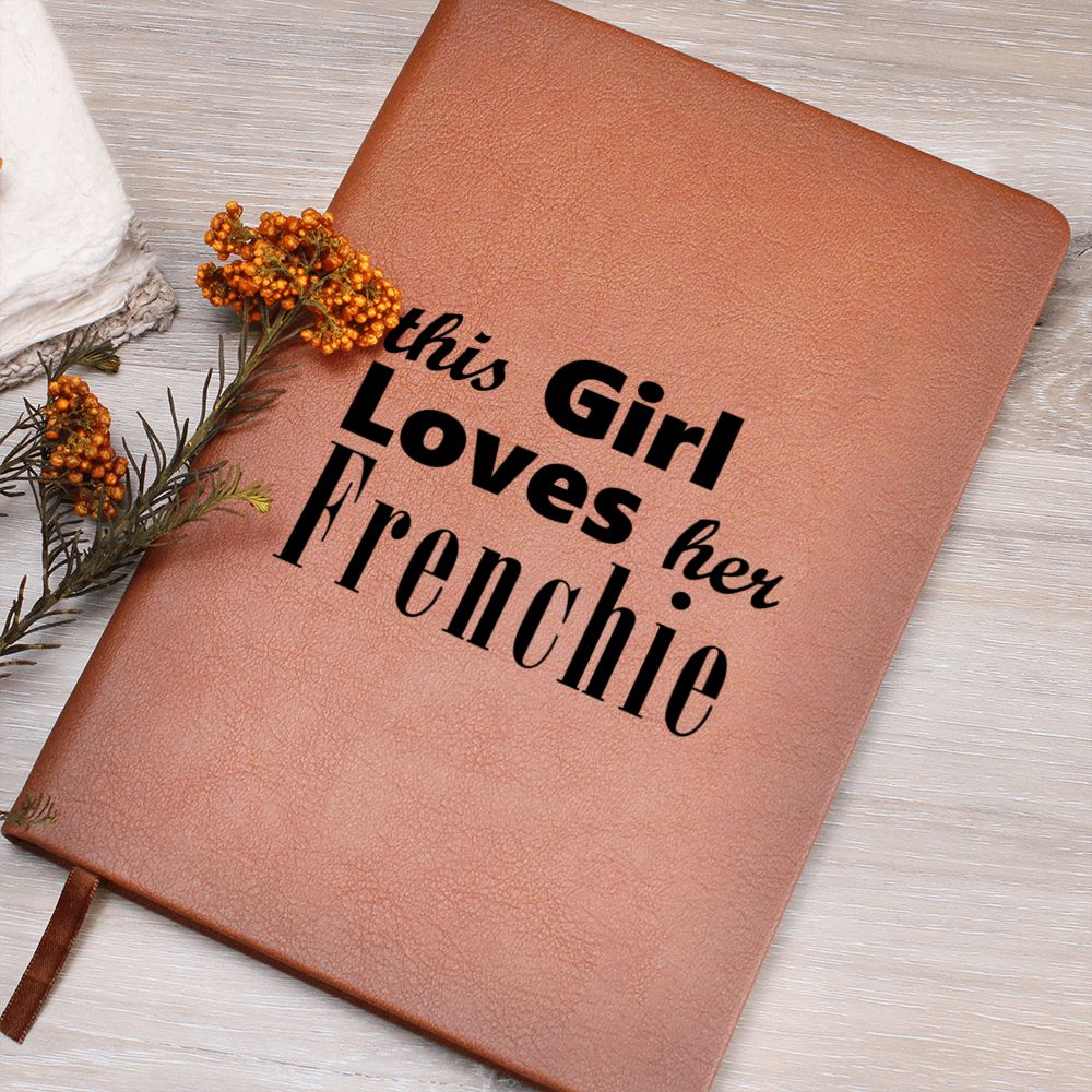 Frenchie - Vegan Leather Journal