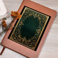 Ornate Gold Cover 062 - Vegan Leather Journal