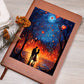 Valentine's Day Art 460 - Vegan Leather Journal