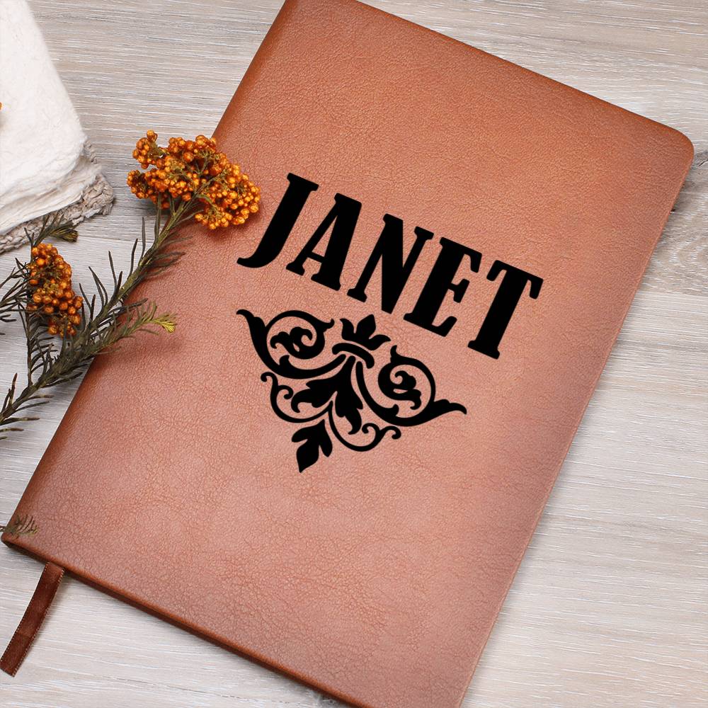 Janet v01 - Vegan Leather Journal