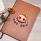Cute Halloween Sticker 066 - Vegan Leather Journal