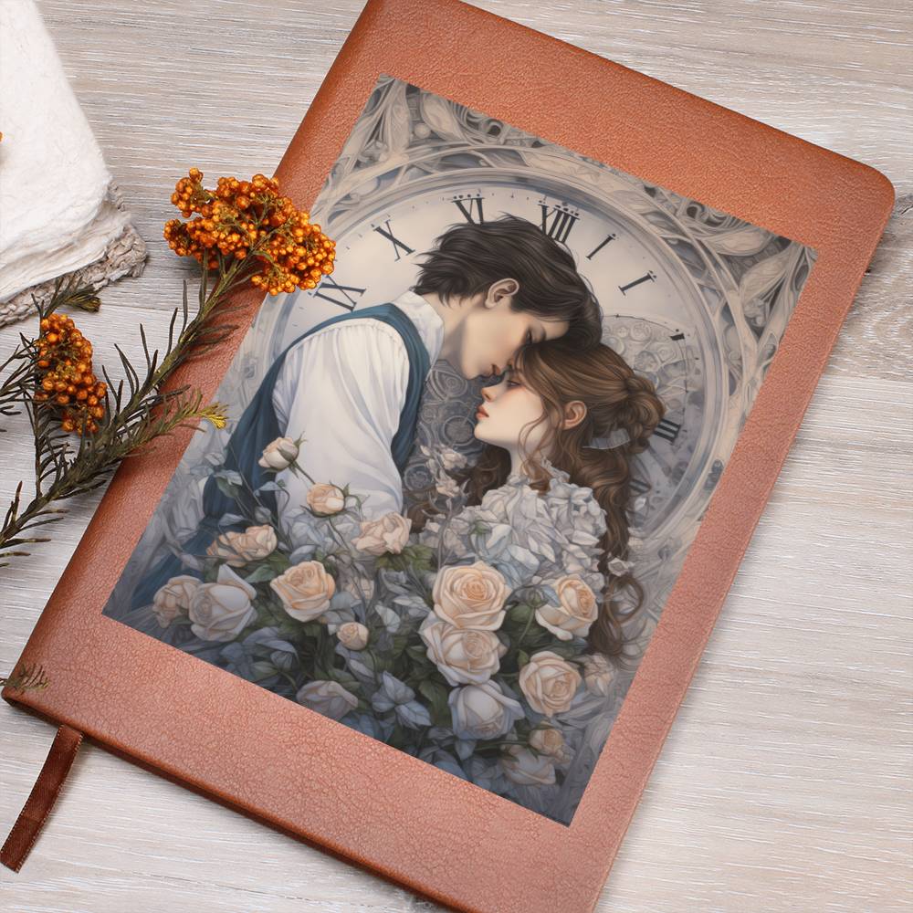 Valentine's Day Art 461 - Vegan Leather Journal