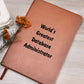 World's Greatest Database Administrator v1 - Vegan Leather Journal