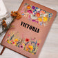 Victoria (Botanical Blooms) - Vegan Leather Journal