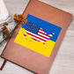 Ukrainian-American - Vegan Leather Journal