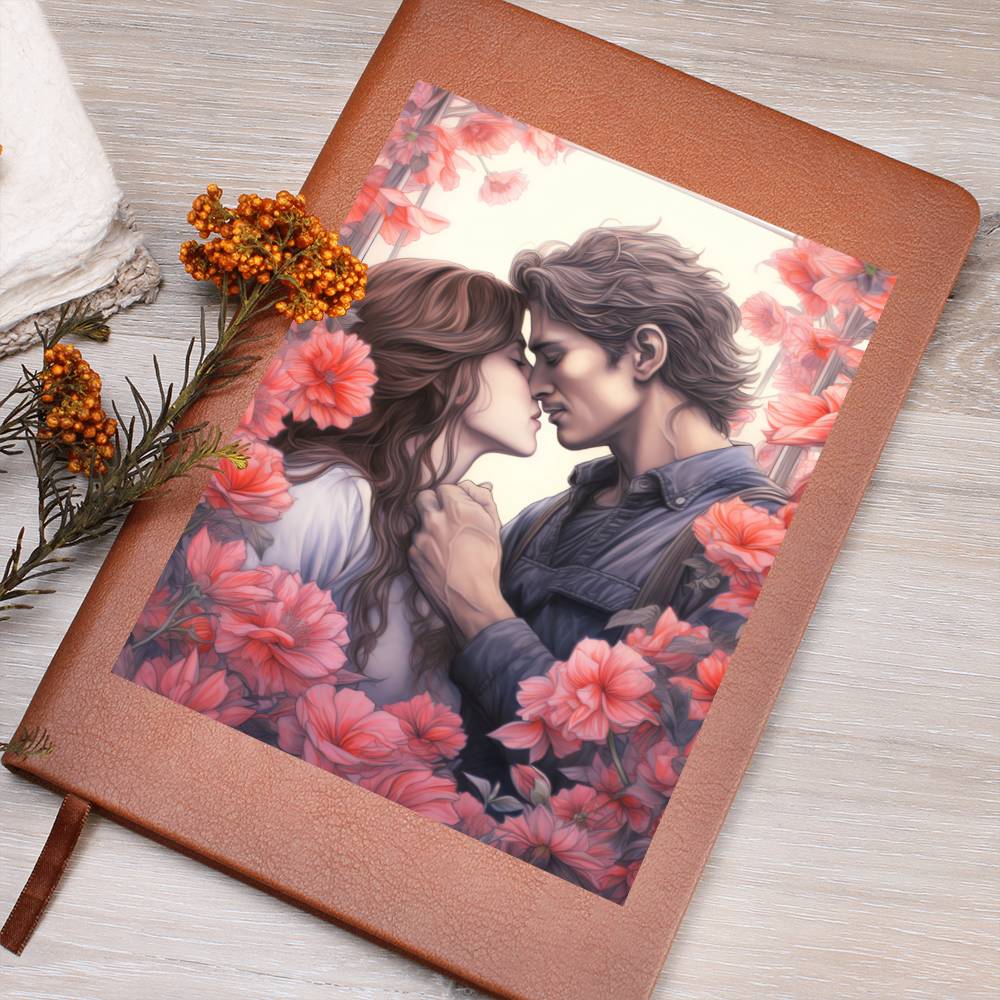 Valentine's Day Art 098 - Vegan Leather Journal