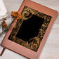 Ornate Gold Cover 007 - Vegan Leather Journal