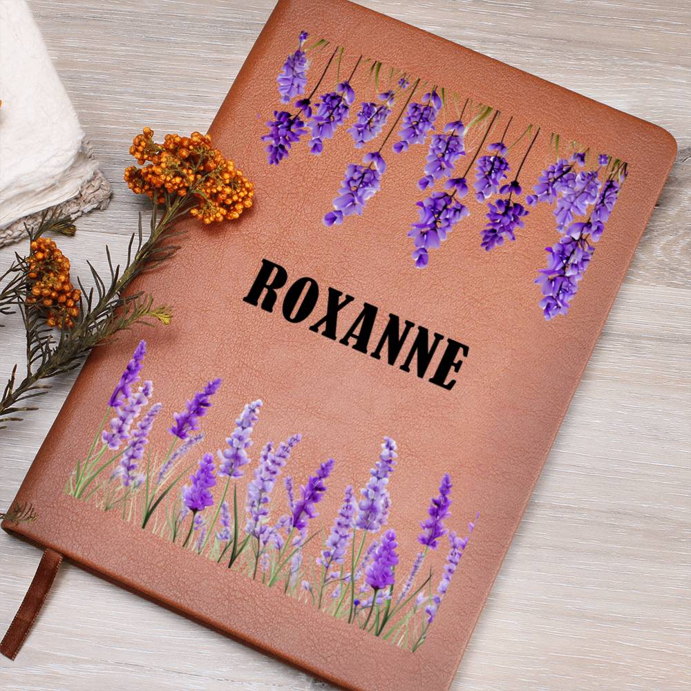 Roxanne (Lavender) - Vegan Leather Journal
