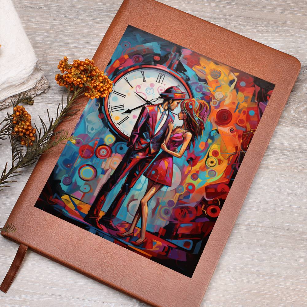 Valentine's Day Art 286 - Vegan Leather Journal