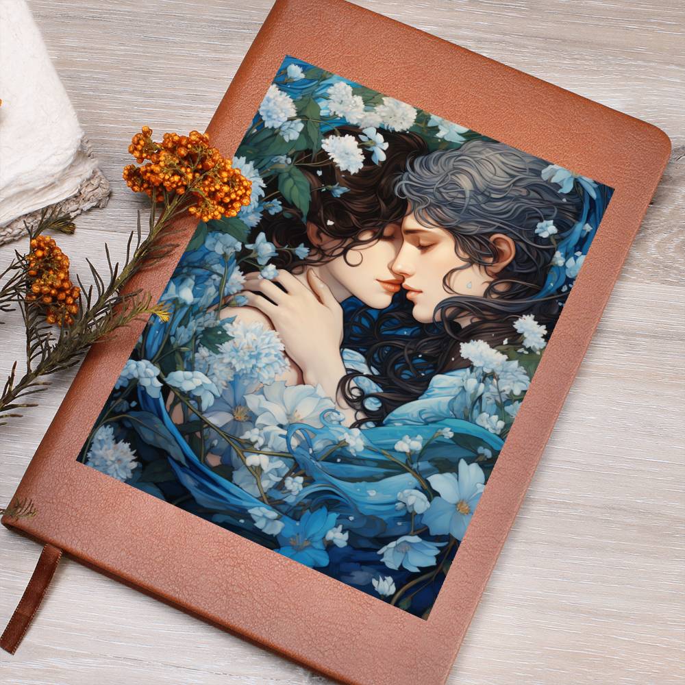 Valentine's Day Art 061 - Vegan Leather Journal