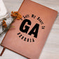 Heart In Georgia v01 - Vegan Leather Journal