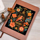 Birds And Floral Design 152 - Vegan Leather Journal