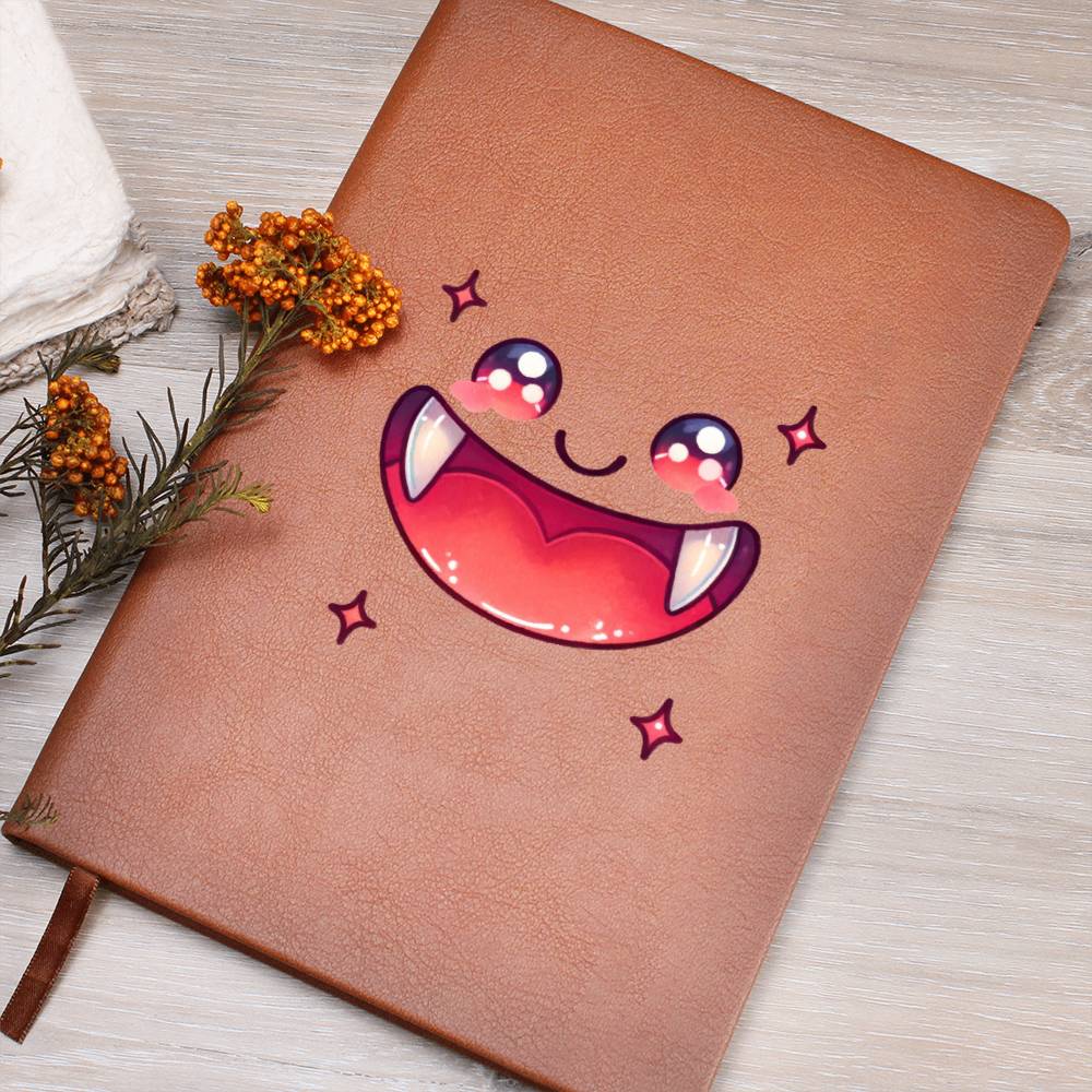 Cute Halloween Sticker 036 - Vegan Leather Journal