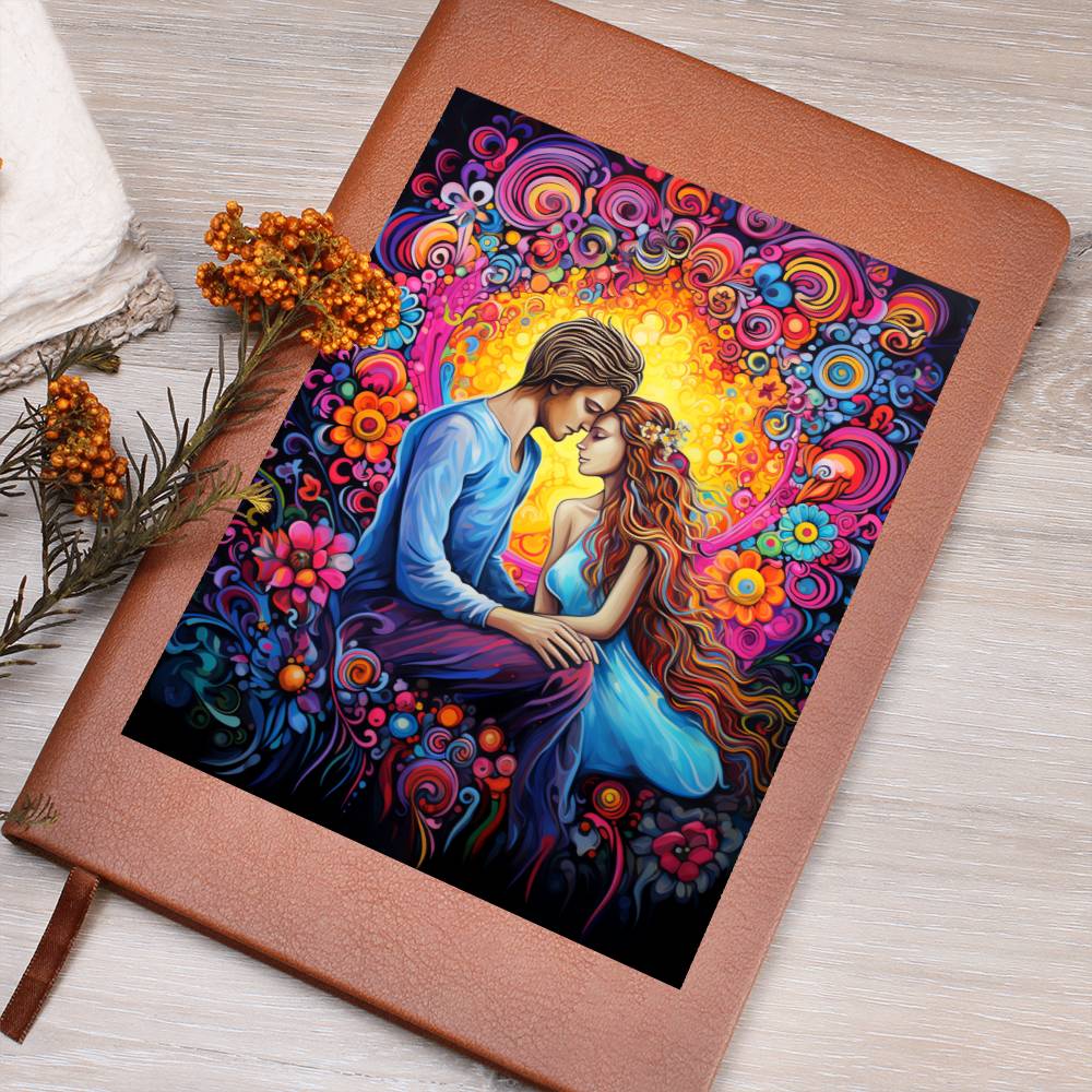 Valentine's Day Art 226 - Vegan Leather Journal