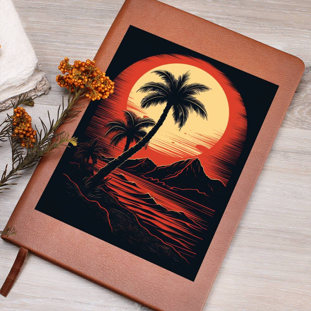 Minimalist BOHO Art 118 - Vegan Leather Journal