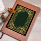 Ornate Gold Cover 116 - Vegan Leather Journal