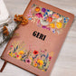 Geri (Botanical Blooms) - Vegan Leather Journal