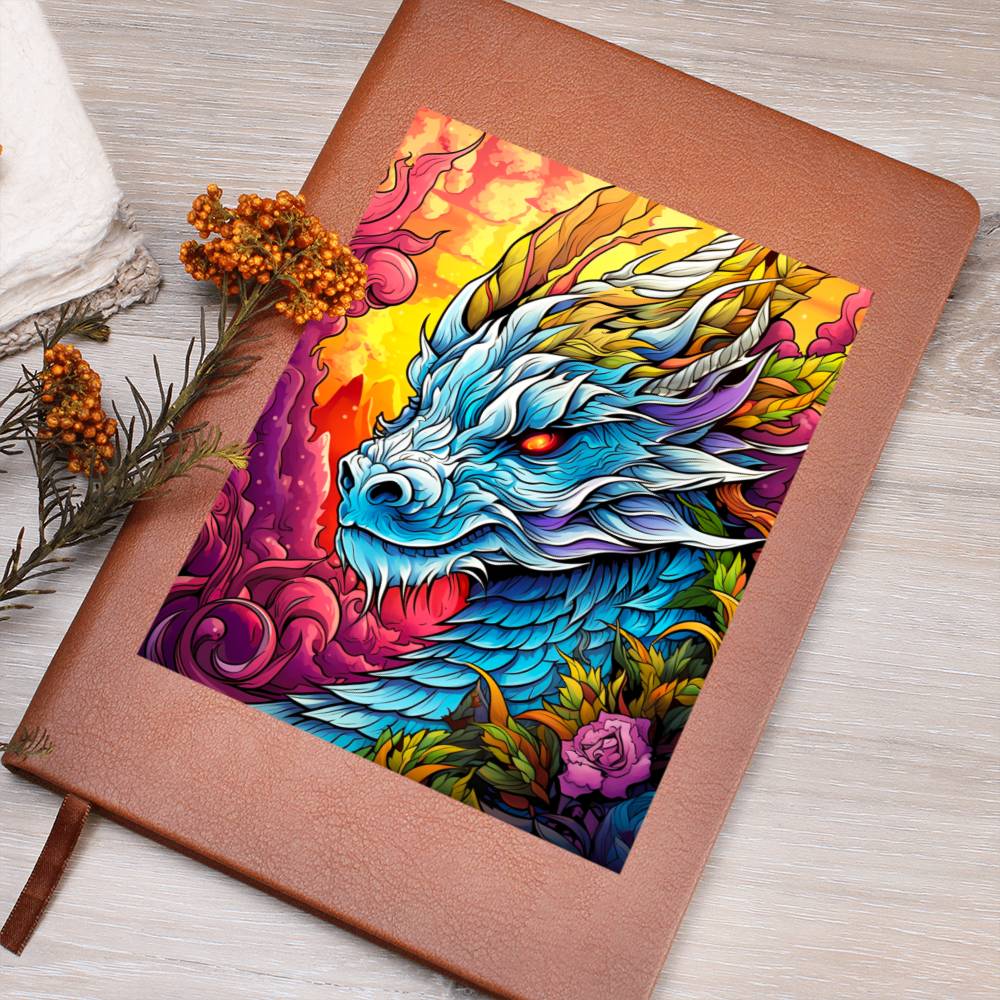 Majestic Dragon 010 - Vegan Leather Journal