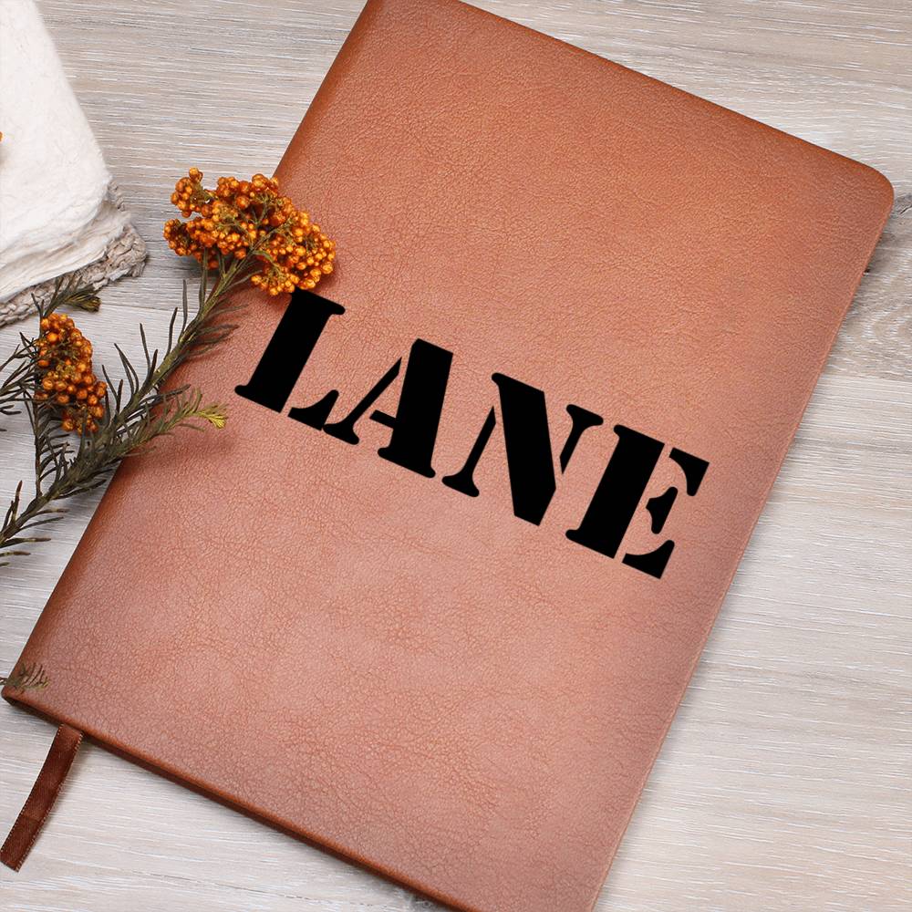 Lane - Vegan Leather Journal