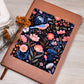 Birds And Floral Design 124 - Vegan Leather Journal