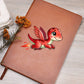 Colorful Baby Dinosaur 048 - Vegan Leather Journal