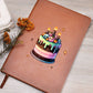 Cute Halloween Sticker 110 - Vegan Leather Journal