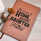 Vintage Halloween Signs 09 - Vegan Leather Journal
