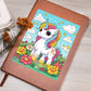 Cute Unicorn 113 - Vegan Leather Journal