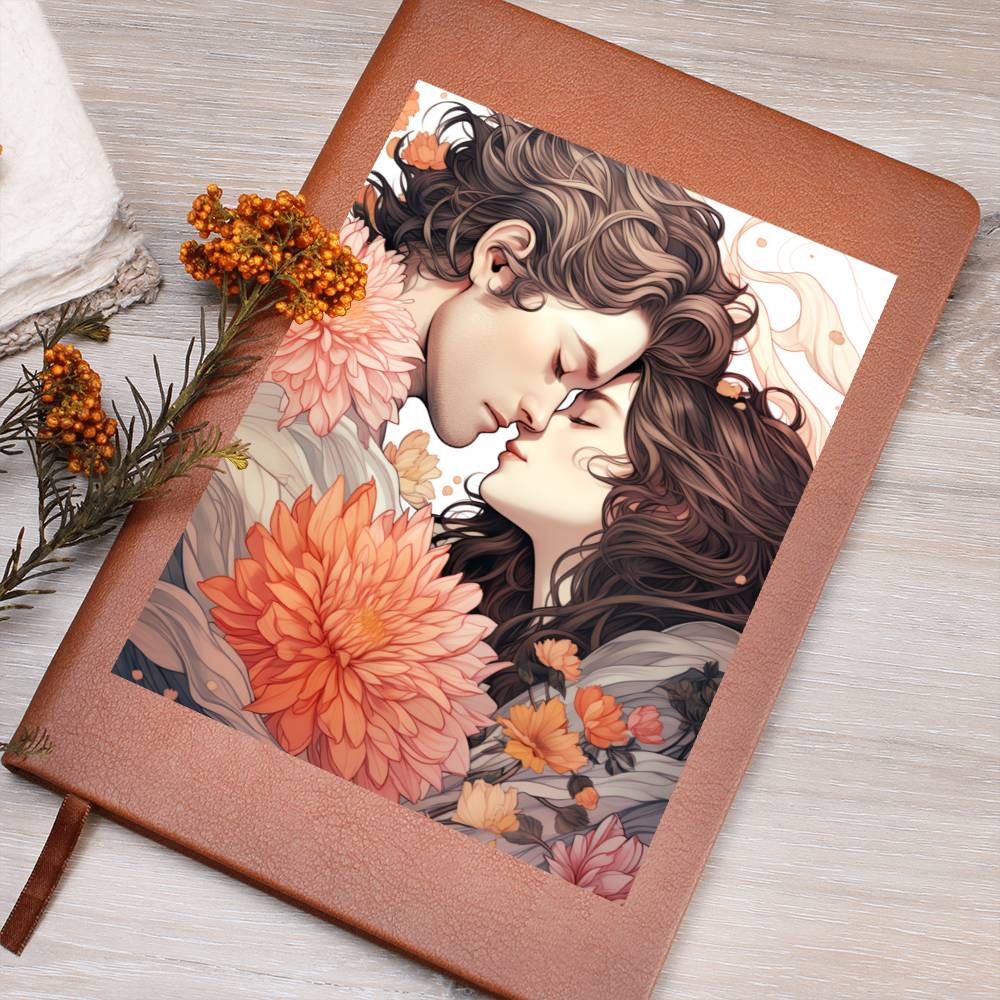 Valentine's Day Art 178 - Vegan Leather Journal