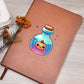 Cute Halloween Sticker 075 - Vegan Leather Journal