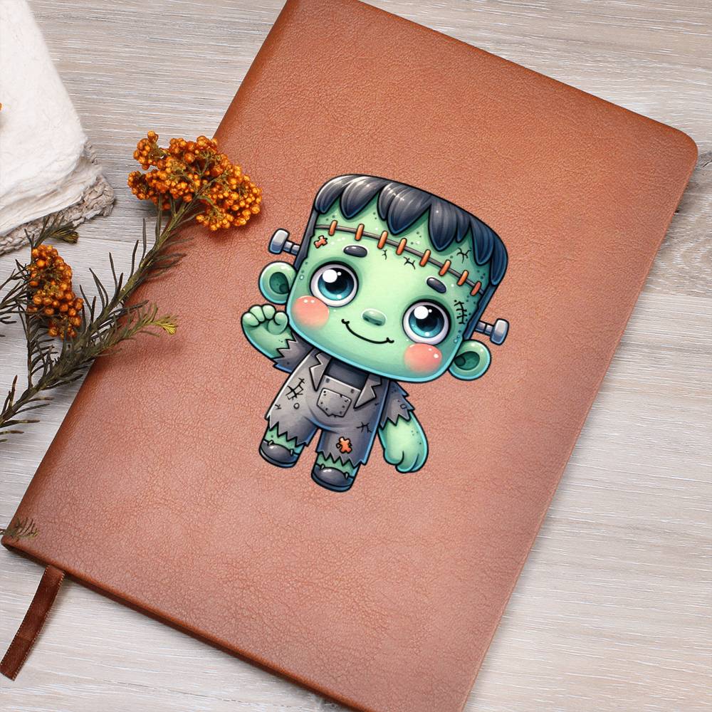 Cute Halloween Sticker 077 - Vegan Leather Journal