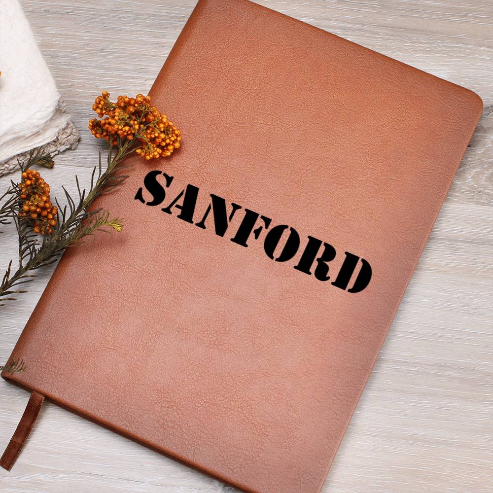 Sanford - Vegan Leather Journal