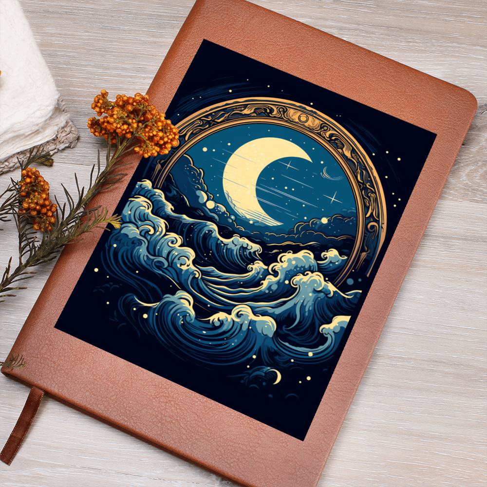 Minimalist BOHO Art 082 - Vegan Leather Journal