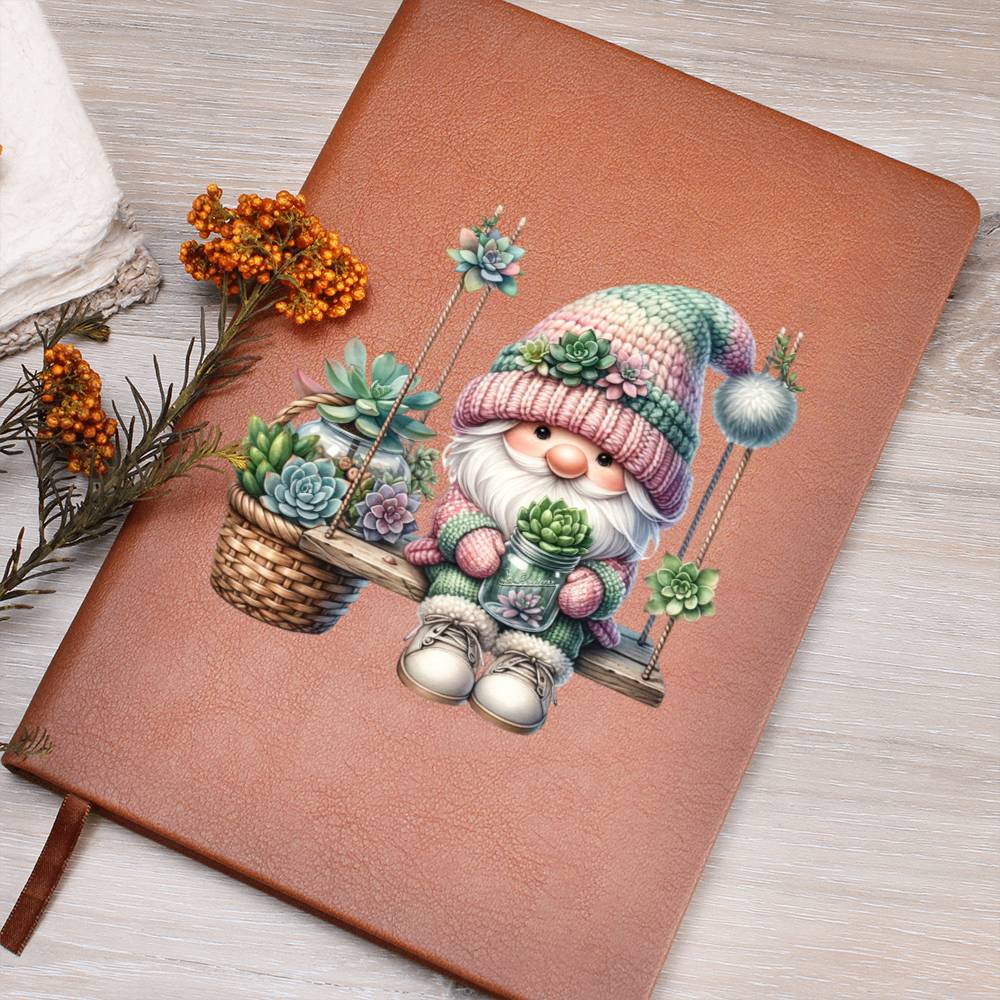Gnome 1337 - Vegan Leather Journal