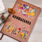 Georgianna (Botanical Blooms) - Vegan Leather Journal