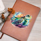 Cute Sea Turtle 007 - Vegan Leather Journal